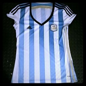 Adidas woman's soccer jersey Argentina